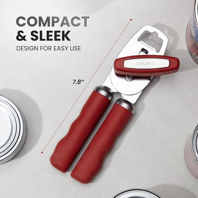 Zulay Kitchen Heavy Duty Stainless Steel Can Opener Manual - Image 2