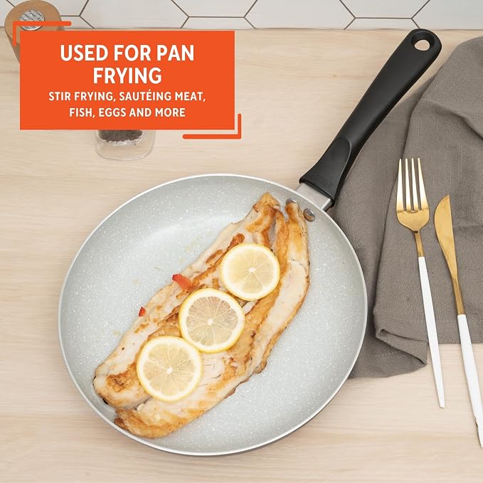 IMUSA 9.5" Premier Ceramic Nonstick Fry Pan - Image 6