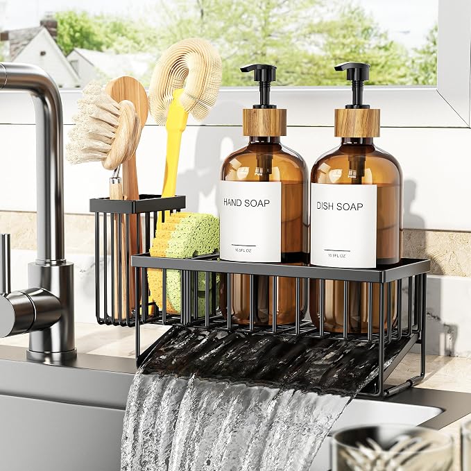 Cisily Kitchen Dish Soap Dispenser Set - Image 8