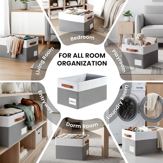 Criusia Large Closet Storage Baskets - Image 6