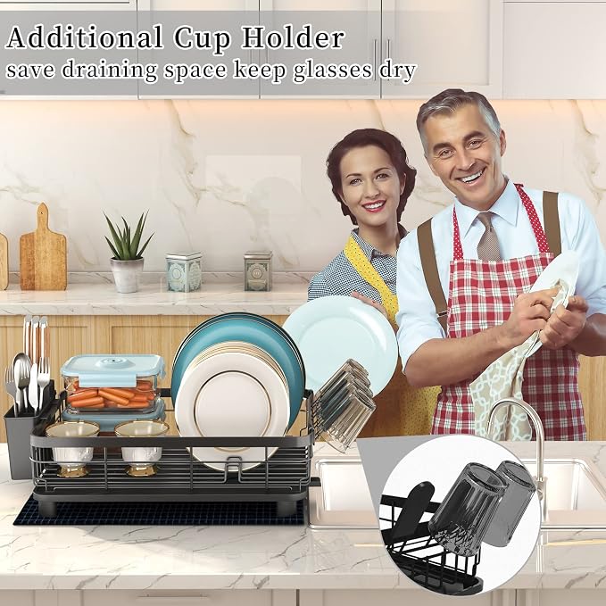 Godboat Dish Drying Rack, Dish Rack - Image 6