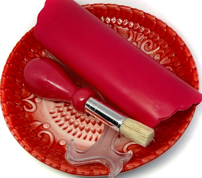 BonCera, All-in-one Premium Ceramic Garlic Grater Plate 4-Piece Set - Image 7