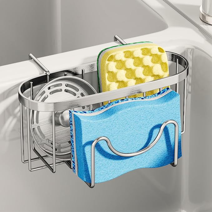 SWTYMIKI Sponge Holder for Kitchen Sink by SwtyMiki-TidyHomeSweetLife