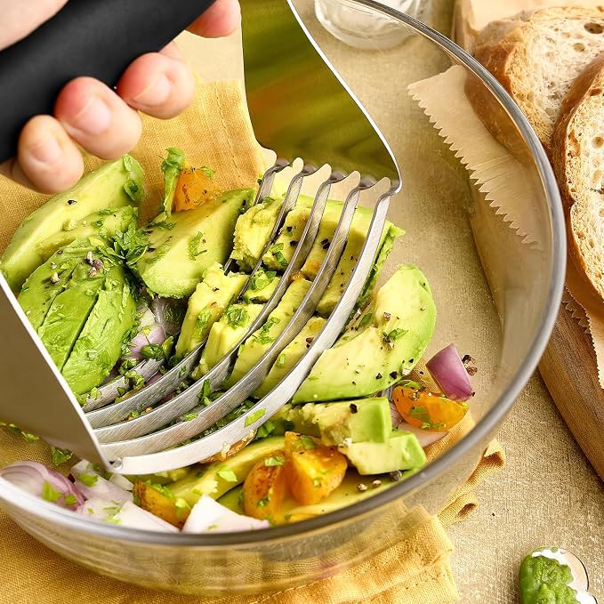 Spring Chef Dough Blender For Baking, Heavy Duty Dough Cutter Tool, Stainless - Image 8