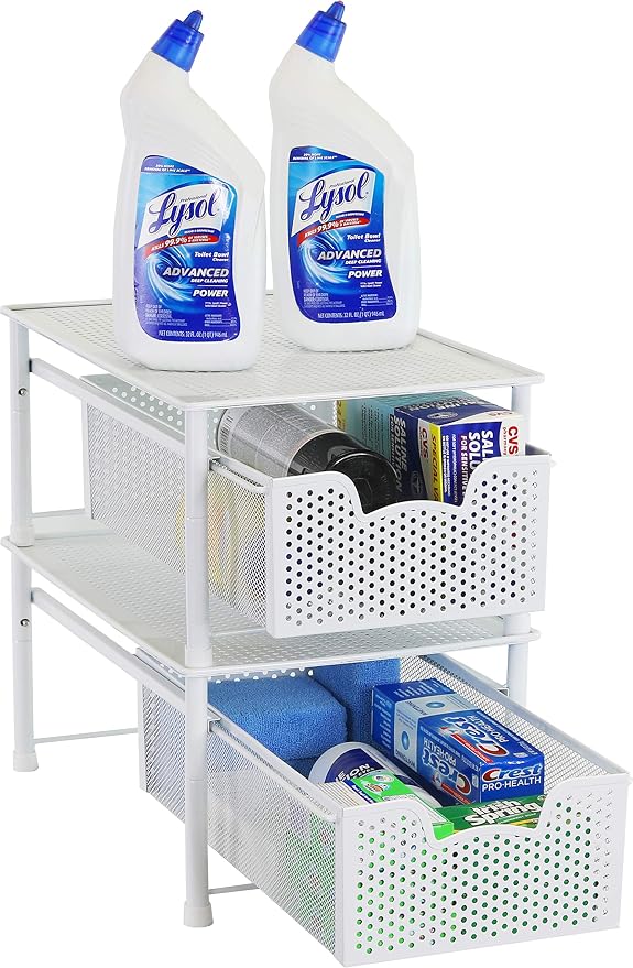 Simple Houseware Stackable Cabinet Basket Drawer Organizer - Image 8