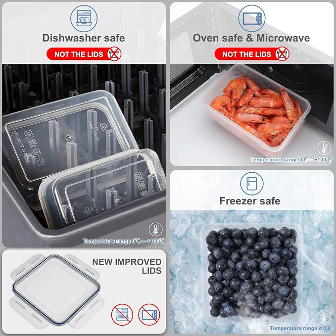 28 Pieces Food Storage Containers - Image 4