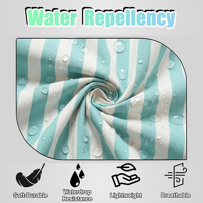 TOSHEX Kitchen Apron Waterdrop Resistant Cotton Apron - Image 4