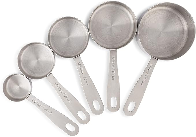husMait Stainless Steel Measuring Cups by husMait