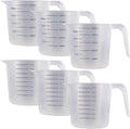 U.S. Kitchen Supply Plastic Measuring Cups - 16 oz Liquid Measuring Cup Set of by USKitchenSupply