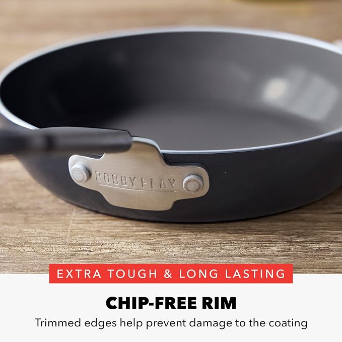GreenPan x Bobby Flay 8" Nonstick Frying Pan Skillet, PFAS-Free Diamond Ceramic - Image 8