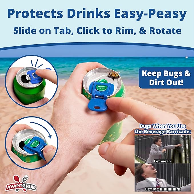 Complete Cover Easy Tab Opener New and Improved 36PK Beverage Barricade 2.0 by - Image 2
