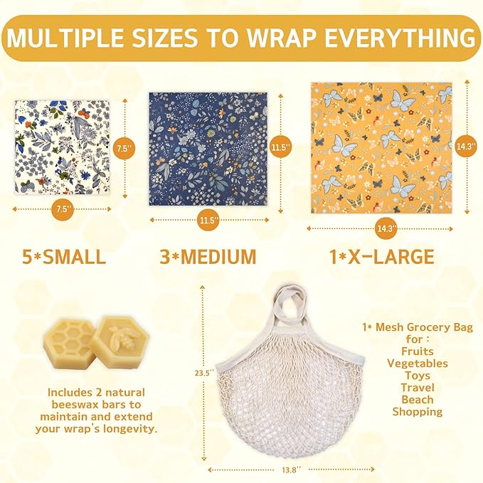BYTTME Reusable Beeswax Wrap - Image 2