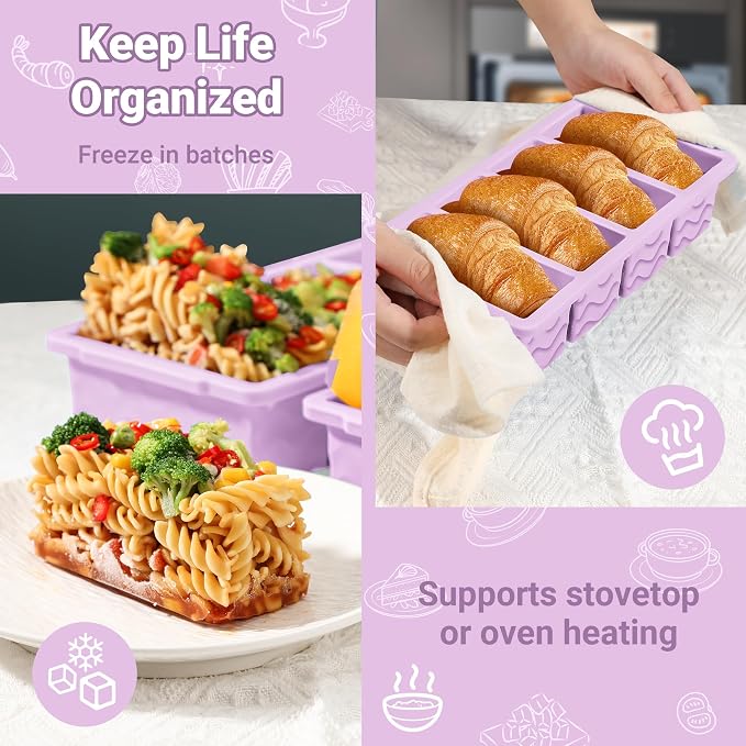 Doasuwish Silicone Freezer Tray - Image 6