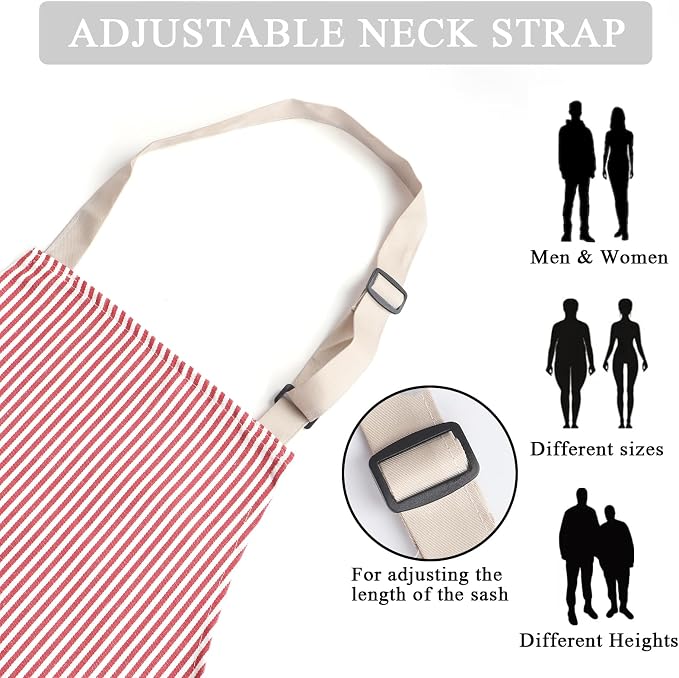 Taidven 2 Pack Apron - Image 3
