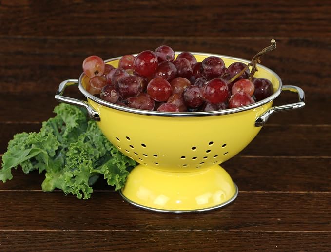 Calypso Basics by Reston Lloyd Powder Coated Enameled Colander, 5 Quart - Image 6