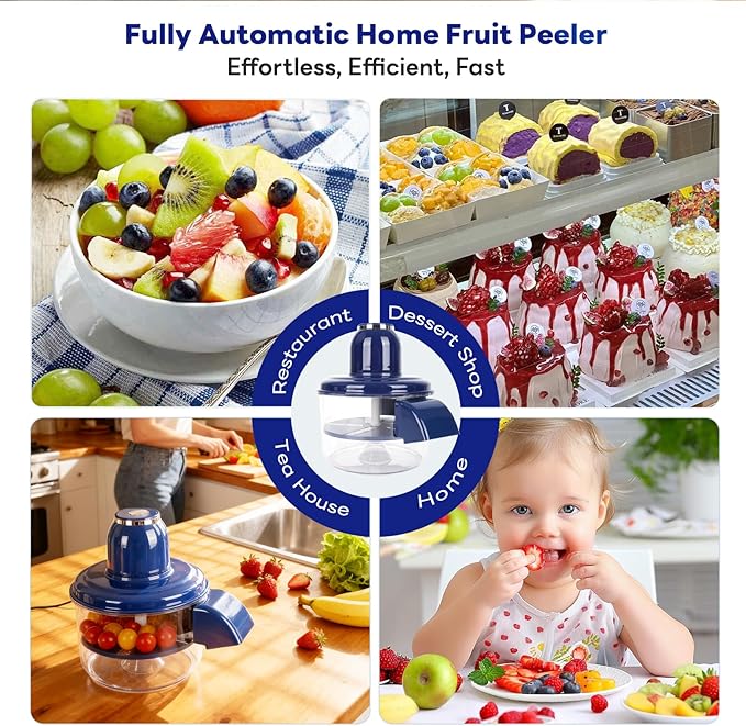 Automatic Grape Peeler Machine, Electric Garlic & Cherry Tomato Peeler Skin - Image 3