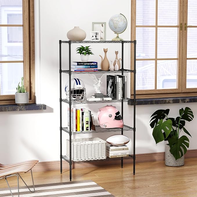 BestOffice | 5-Tier Wire Storage Shelves - Image 2