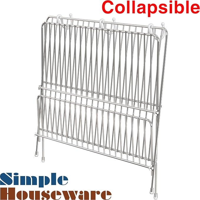 Simple Houseware Collapsible Dish Drying Rack - Image 7