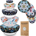 5-Size Reusable Beeswax Bowl Covers by Revahope