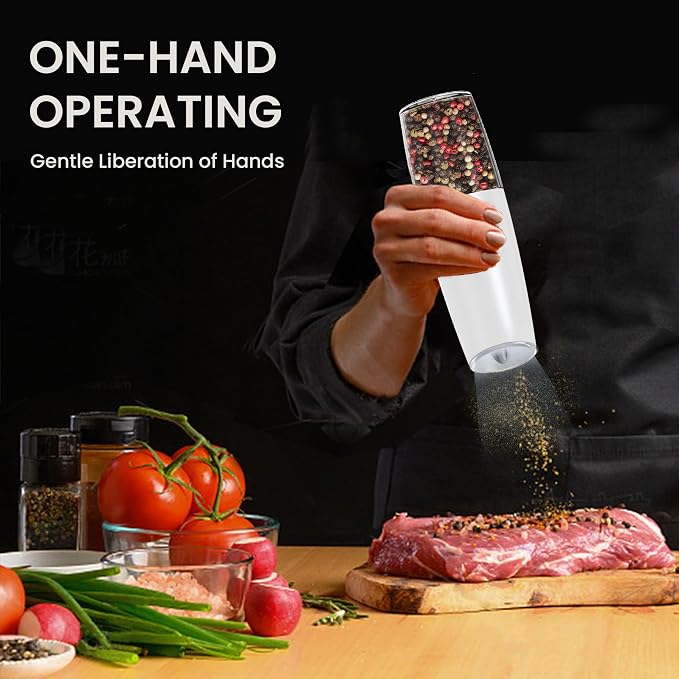 Rechargeable Salt And Pepper Grinder Set - Image 2