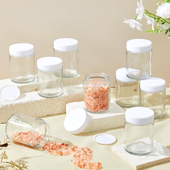 Domensi 24 Pcs Bulk 6oz Glass Jars - Image 5