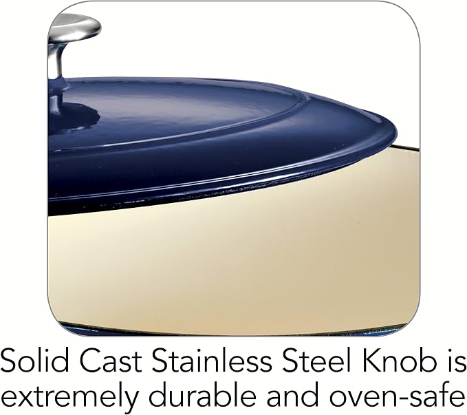 Tramontina Enameled Cast Iron Oval Dutch Oven Pot - Image 3
