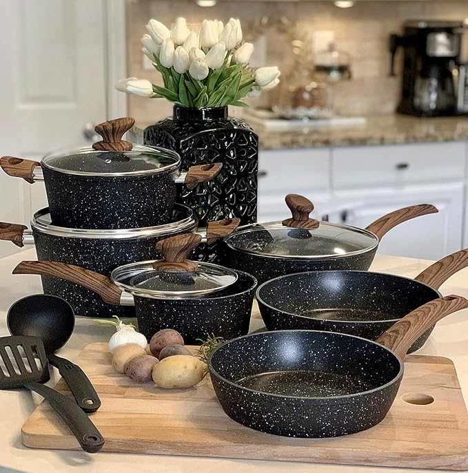 Kitchen Academy Induction Cookware Sets by KITCHENACADEMYBETTERLIVINGTHROUGHCOOKINGPERFECTION