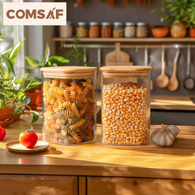 ComSaf 1.2 QT Glass Storage Containers - Image 9