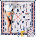 HIHOHO Beach Blanket Waterproof Sandproof Extra Large Beach Mat 79" X by HIHOHO