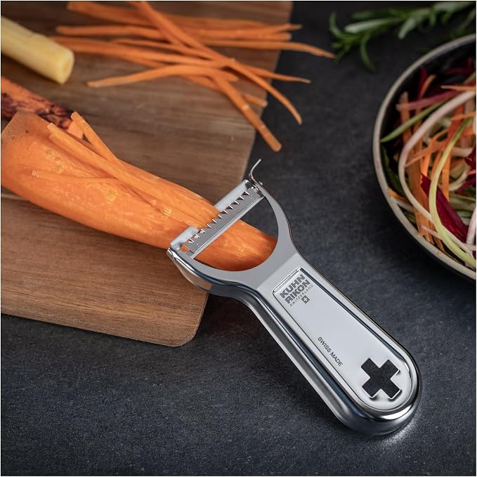 Kuhn Rikon "Swiss Metallic" Julienne Cross Peeler - Image 4