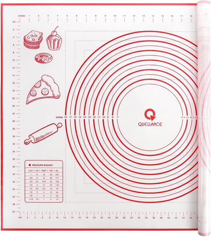 Extra Large Silicone Pastry Mat, Baking Mat by WelcometoQuellance