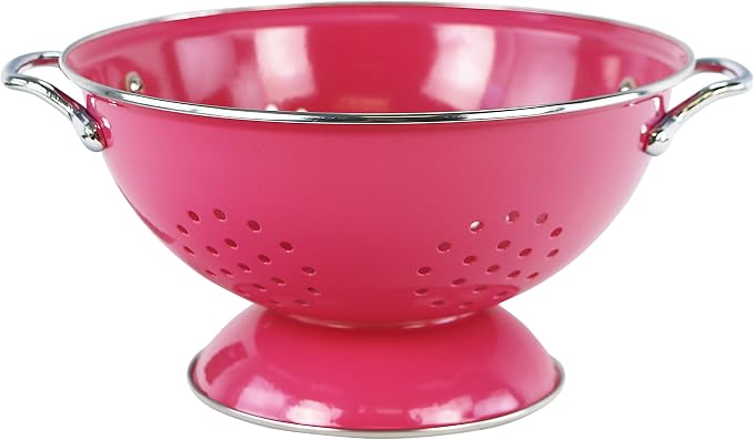 Calypso Basics by Reston Lloyd Powder Coated Enameled Colander, 3 Quart by RestonLloyd