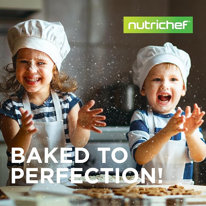 NutriChef 3-Piece Cookie Sheets - Image 7