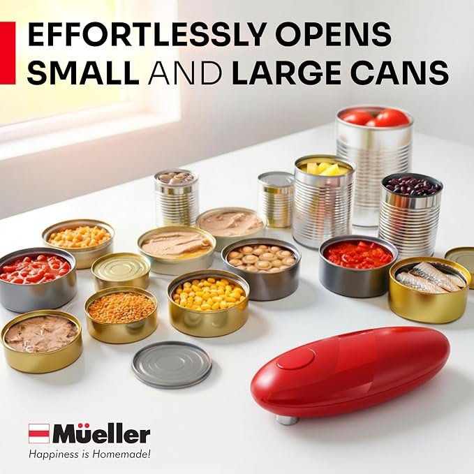 MUELLER HOME SmoothEdge Auto Can Opener Electric – Battery‑Operated - Image 7