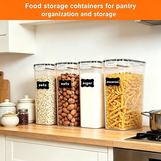 2.8L Airtight Food Storage Containers Set - Image 5