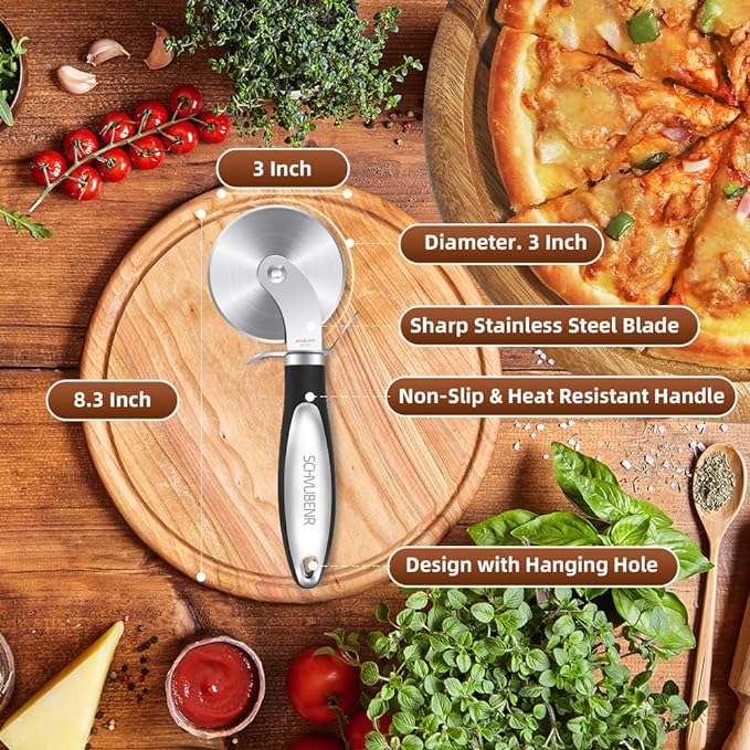 SCHVUBENR Premium Pizza Cutter Wheel - Image 5