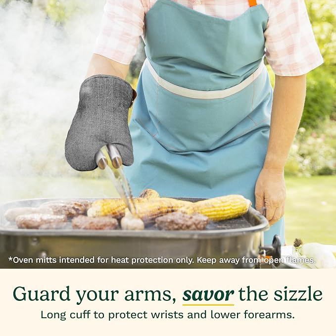 Cuisinart Heritage Kitchen Oven Mitts – Heat-Resistant Kitchen Mitts - Image 4