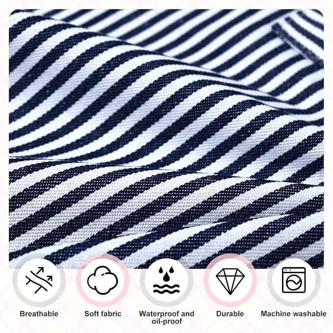 2Pack Adjustable Kitchen Apron for Women Men - Image 3