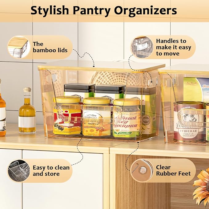 Delamu 2 Set Pantry Organizers and Storage, Trash Bag Dispenser - Image 5