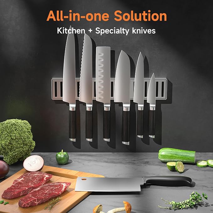 Rolling Knife Sharpener, Diamond & Ceramic Disc, 15° & 20° Magnetic Angle - Image 5