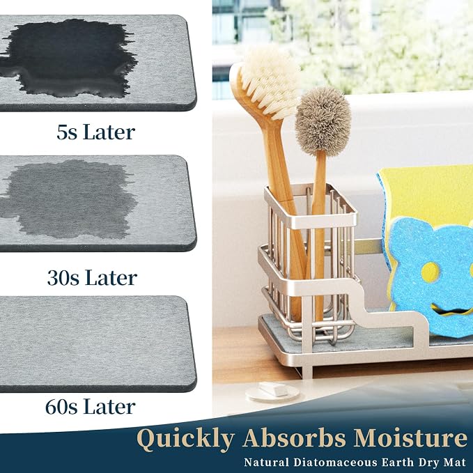 Consumest Sponge Holder for Kitchen Sink - Image 2