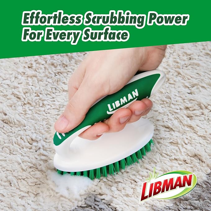 Libman Scrub Brush Kit | Cleaning Brush | Tile & Grout Brush | Small Scrub - Image 2