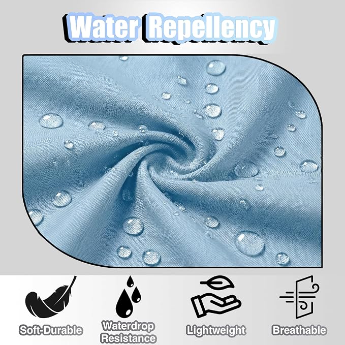 TOSHE Kitchen Apron Waterdrop Resistant Cotton Apron - Image 4