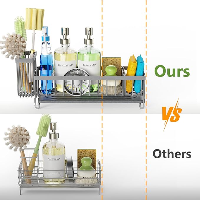 Cisily Extra Large Sink Caddy Organizer - Image 2
