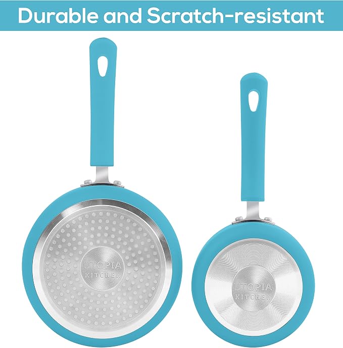 Utopia Kitchen Nonstick Stock Pot Saucepan Set - Image 6