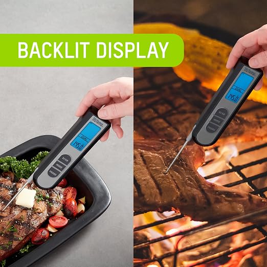 Taylor TruTemp Dual Instant Read Infrared Meat and Food Thermometer, Digital - Image 6