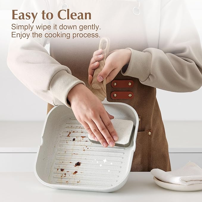 SENSARTE Nonstick Ceramic Grill Pan - Image 4