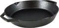 Lodge Seasoned Cast Iron Dual Handle Pan by Lodge