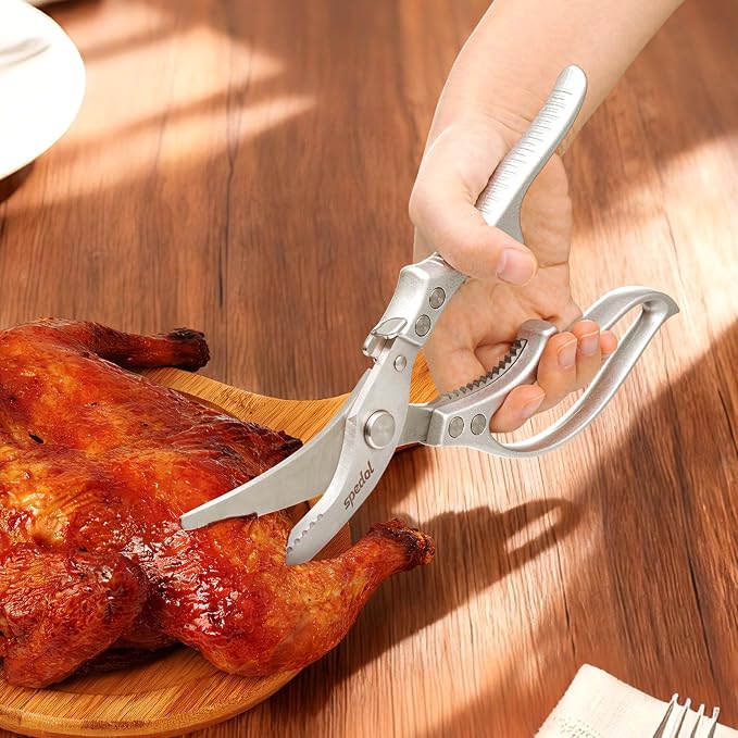 Kitchen Scissors Food Cutting: Heavy Duty Poultry Meat Shears - Image 6