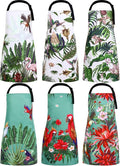Bencailor 6 Pcs Spring Kitchen Aprons by Bencailor